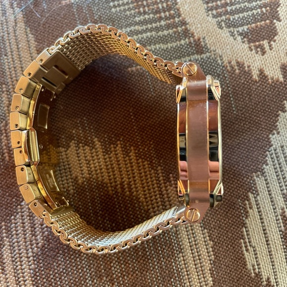 EUC Gold Bulova Precisionist Special Grammy Edition Diamond Dial Quartz - Picture 6 of 7